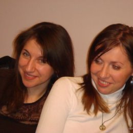 Фотография "я с сестрой :)"