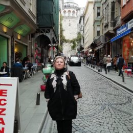 Фотография "Стамбул 2018. На фоне Галатской башни"