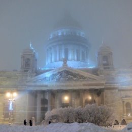 Фотография "Замерзший Исаакий.."