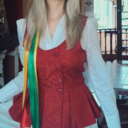 Фотография "в литовском национальном костюме"