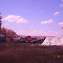 Фотография "Наш отдых с друзьями по хобби: природа, палатки, антенны и дальний эфир..."