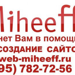 Фотография "Разработка сайтов и веб дизайн в компании Miheeff"