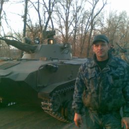 Фотография "Остановили танки в селе БМП"