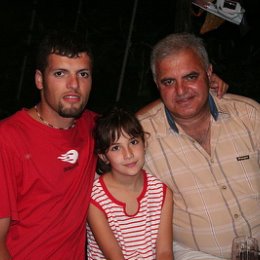 Фотография "Я с сыном и с племянницей Ноэми. 2007 г."