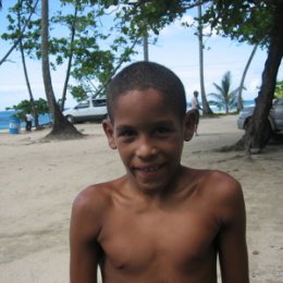 Фотография "Маленький Барак Обама с острова Гаити"