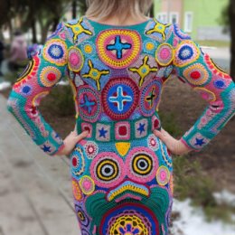 Фотография "Платье в стиле хиппи уехало  к своей хозяйке Кристине в солнечный Крым."
