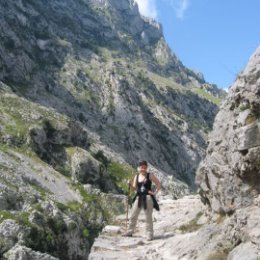 Фотография "Лучше гор могут быть только го... 
Пики Европы, переход Ruta de Cares."