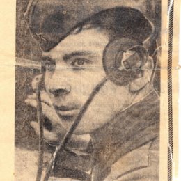 Фотография "Радиотелеграфист 1 класса, старший сержант Советской Армии и ВМФ, спецназ, г.Псков, Кривощапов Н.А. (1969 г.)"