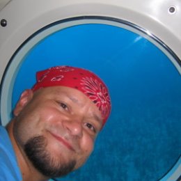 Фотография "Я. (В подводной лодке.)"