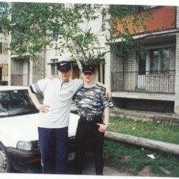 Фотография "Последние минуты присутствия моего друга Сереги в Орловке, 2001 год"