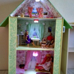 Фотография "Кукольный домик дочке "