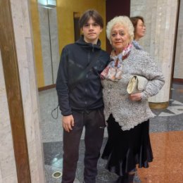 Фотография "С любимым внуком в Минске"