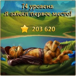 Фотография "Я занял первое место на 74 уровне! http://odnoklassniki.ru/game/indikot"