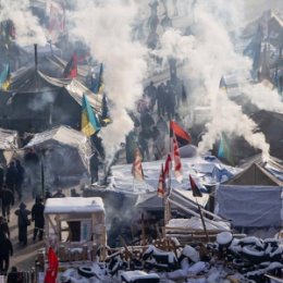 Фотография "Майдан в 2014 году . Так все начиналось ."
