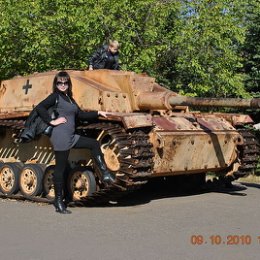 Фотография "я и танк"