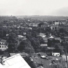 Фотография "1971 г. Панорама центральной части Чебоксар. фото из Чувашского нац. музея."