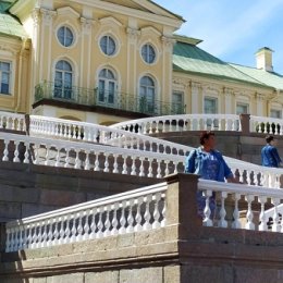 Фотография "Фрагмент Менщиковского дворца в Ораниенбауме ( г. Ломоносов) "