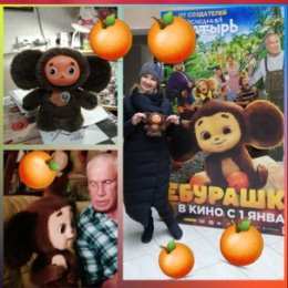 Фотография "Любимый с детства ЧЕБУРАШКА... 🍊🍊🍊 21.01.23г."