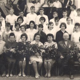 Фотография "25.05.1967 10 В класс п.Ал.-Невский"