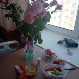 Фотография "Мой завтрак в больнице "