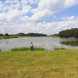 Фотография "Зеленый пруд. 3,5 км от моего дома. "