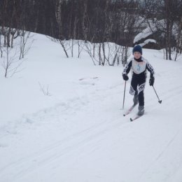 Фотография "Алексей на лыжне."