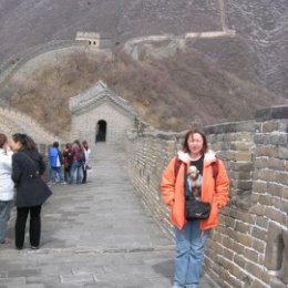 Фотография "попытка перелезть через Великий Китайский Забор. 2005"