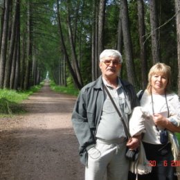 Фотография "Я с Женой на Валааме июнь 2008 года"