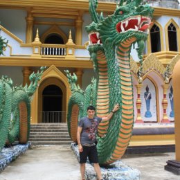 Фотография "Будийский монастырь провинция Краби, Таиланд"