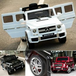 Фотография "Детский электромобиль Mercedes G63 AMG на резиновых колеспх с открывающимися дверьми"