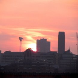 Фотография "Zakat nad Londonom Mart 2012"