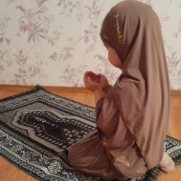 Фотография "Моя доченька Ма ша Аллах 🧡"