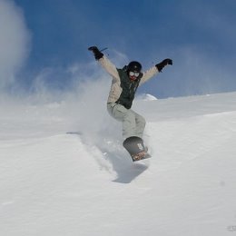 Фотография "Кировск, школа сноуборда 2010"