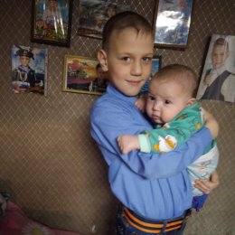Фотография "Мои внуки Никита и Егор"