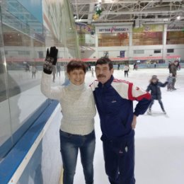 Фотография "Первый раз на коньках "