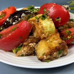 Фотография "овощные летние салаты: шикарное сочетание, а главное полезно (сразу два шикарных рецепта)"