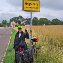 Фотография "Bremen-Magdeburg 400 km abgehackt "