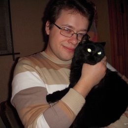 Фотография "Я и кот мой Бегемот"