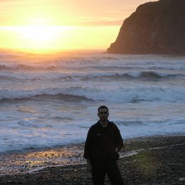 Фотография "Закат на Западном побережье Тихого Океана"