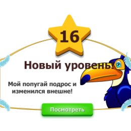 Фотография "Мой попугая подрос и изменился внешне. http://www.ok.ru/game/1142001664"