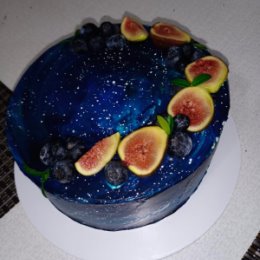 Фотография "Мой космический торт 🌌🎂"