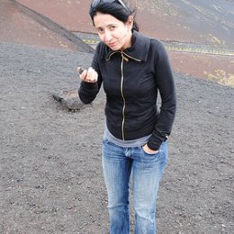 Фотография "Sicily, Etna volcano... dubak tam bil:) ochen holodno "