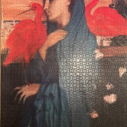 Фотография "Очередной труд, созданный на протяжении 2,5 месяцев Эдгар Дега "Женщина на террасе с ибисами""