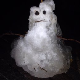 Фотография "Кармиэльский снеговик :)"