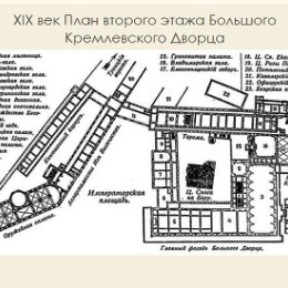 Фотография "Апартаменты Большого Кремлевского Дворца и Конюшенный к-с в XIX ст. (3)"