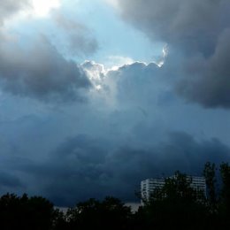 Фотография "Грозовые облака. Берлин, июль 2020. "