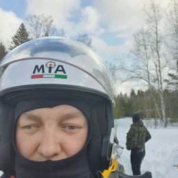 Фотография "Первая поездка на снегоходе. Март 2023 года. Аракаево. 140 км от Екатеринбурга."