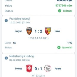 Фотография от 1xbet Linebet ishonchli pragnoz