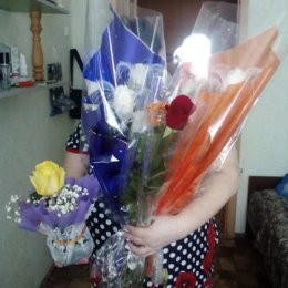 Фотография "Цветы на 8 марта от любимого мужа!!!!"