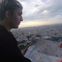 Фотография "En haut de la Tour Eiffel"